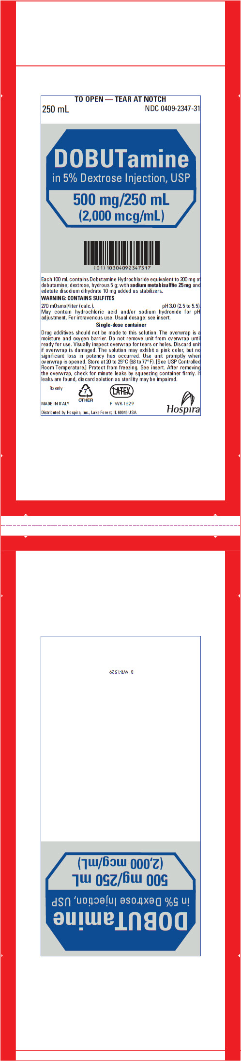 PRINCIPAL DISPLAY PANEL - 250 mL Bag Overwrap - 2,000 mcg/mL