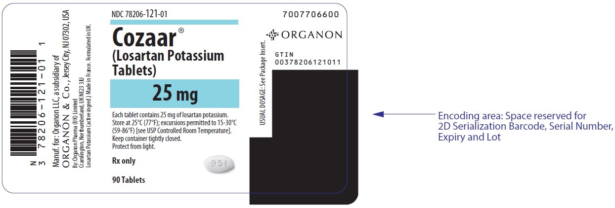 PRINCIPAL DISPLAY PANEL - 25 mg Tablet Bottle Label