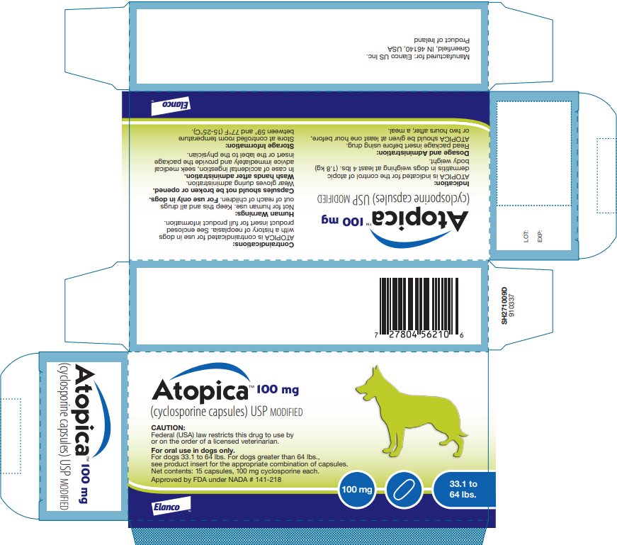 Principal Display Panel - 100mg Carton Label 