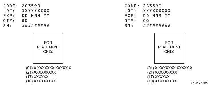 Vancomycin Representative Carton Label 0338-3582-01  panel 3 of 3
