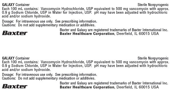 Vancomycin representative container label - 0338-0124-04 1 of 2