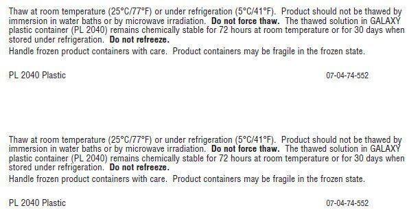 Vancomycin representative carton label - 0338-0124-04 1 of 2
