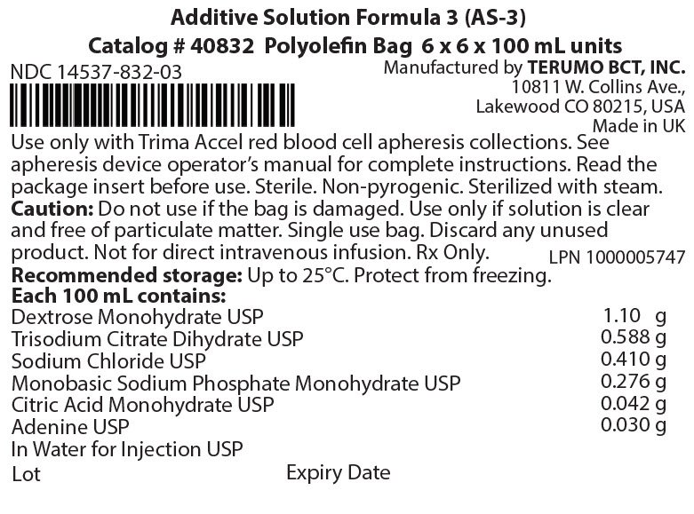 PRINCIPAL DISPLAY PANEL - 100 mL Bag Pouch Case Label