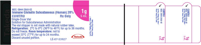 PRINCIPAL DISPLAY PANEL - 5 mL Vial Label