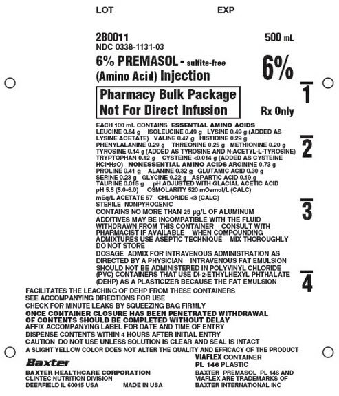 Premasol Representative Container Label NDC 0338-1131-03