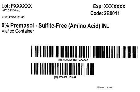 Premasol Representative Carton Label NDC 0338-1131-03