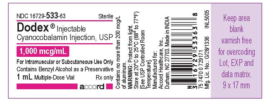 PRINCIPAL DISPLAY PANEL - 1 mL vial label