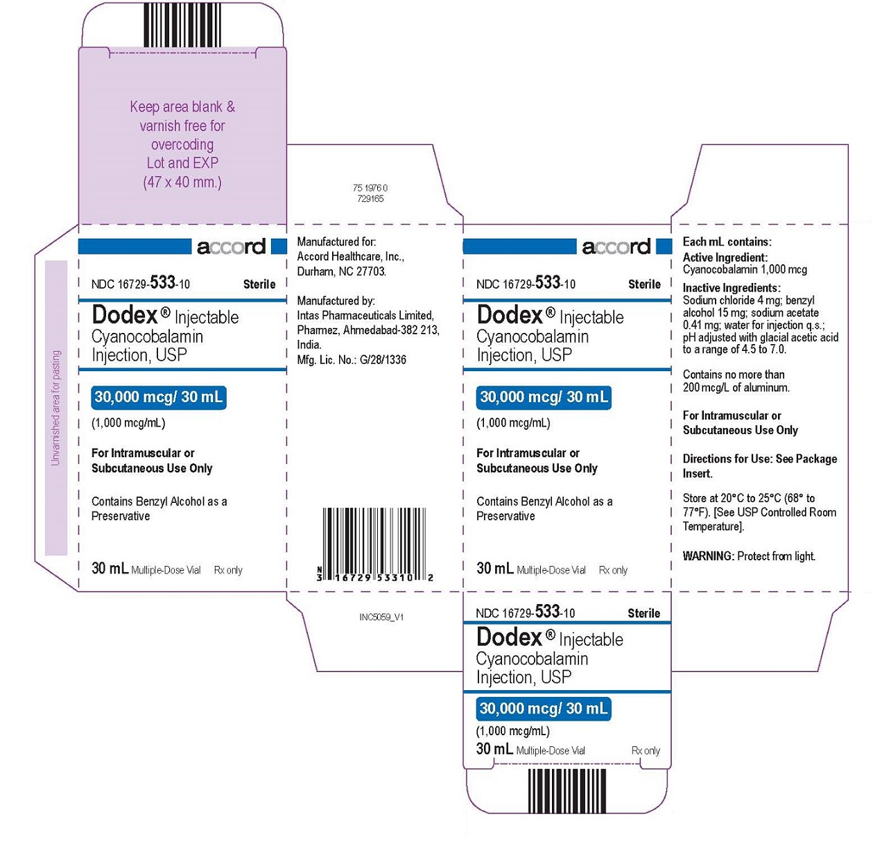 PRINCIPAL DISPLAY PANEL - 30 mL vial carton