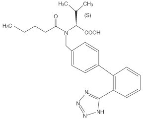 Valsartan-structure