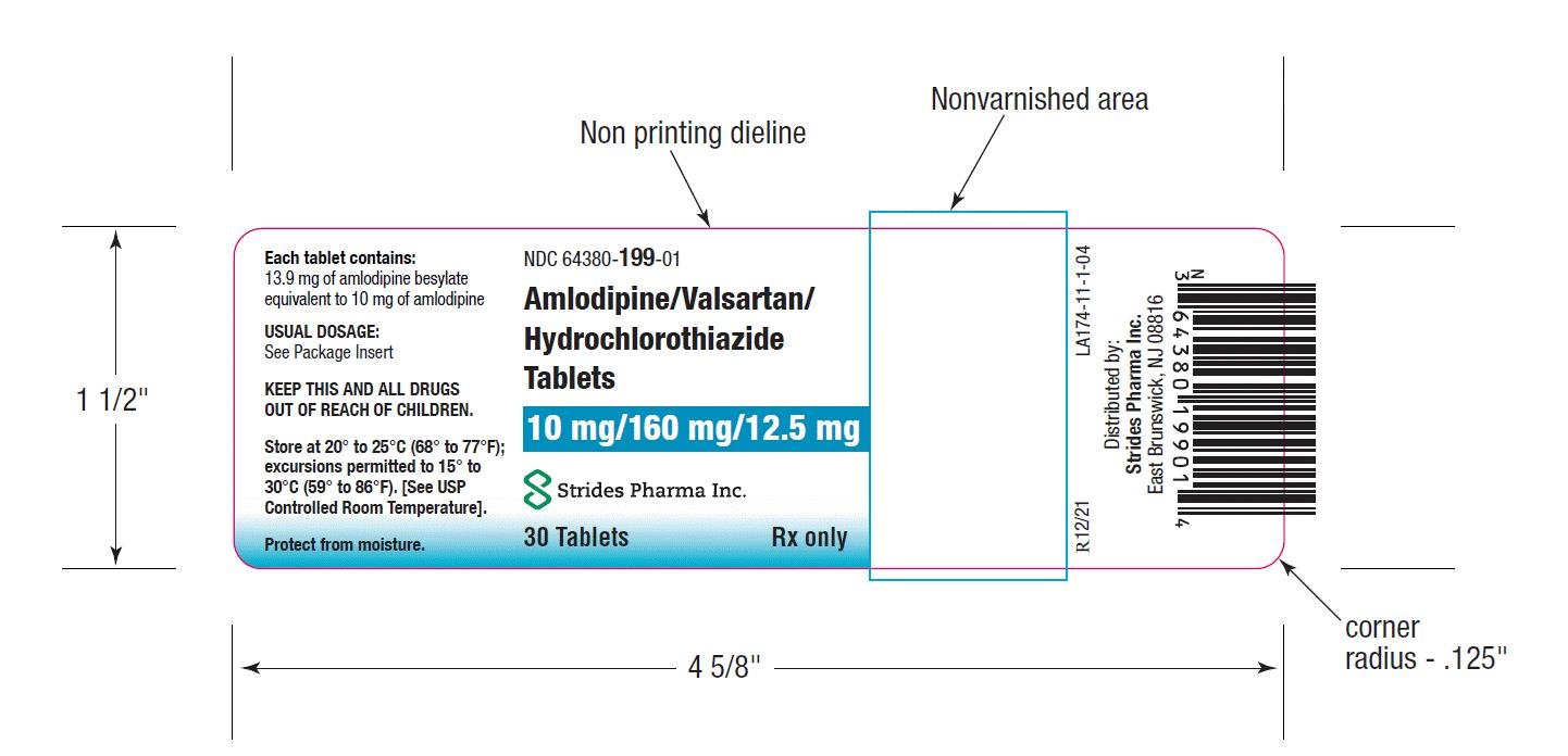 10 mg/160 mg/12.5 mg - 30 tablets