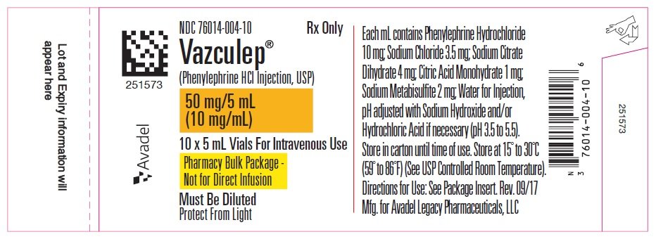 5 mL Vial - Extended Content Label