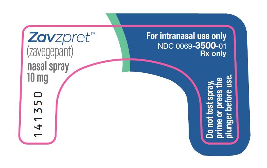 PRINCIPAL DISPLAY PANEL – Nasal Spray Device Label Front