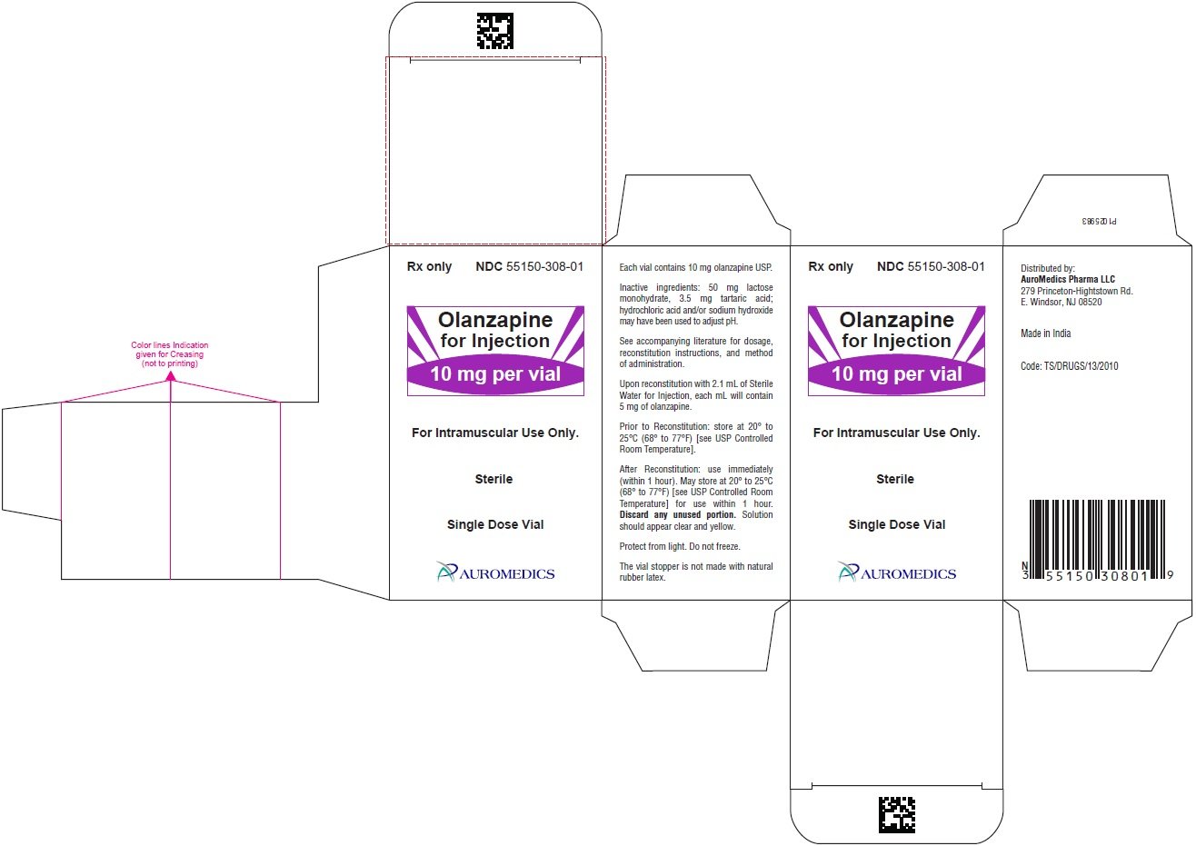 PACKAGE LABEL-PRINCIPAL DISPLAY PANEL - 10 mg per vial - Container-Carton (1 vial)