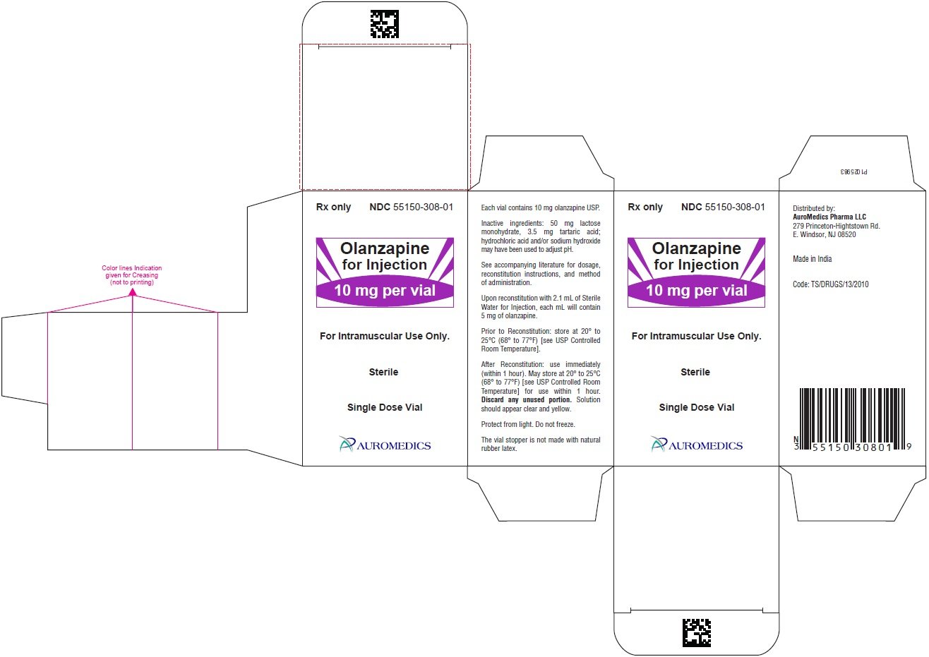 PACKAGE LABEL-PRINCIPAL DISPLAY PANEL - 10 mg per vial – Container-Carton (1 vial)