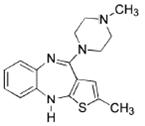 Olanzapine Chemical Structure