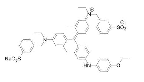 Chemical structure TissueBlue