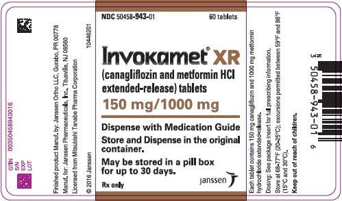 PRINCIPAL DISPLAY PANEL - 150 mg/1000 mg Tablet Bottle Label