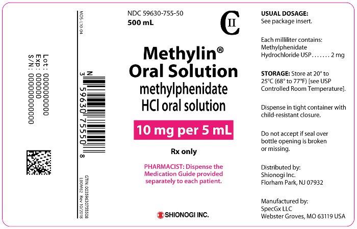 PRINCIPAL DISPLAY PANEL - 10 mg per 5 mL