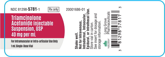Principal Display Panel – 1 mL Vial Label
