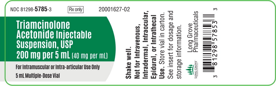 Principal Display Panel – 5 mL Vial Label

