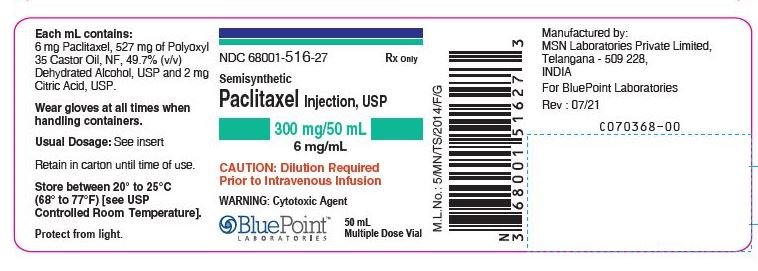 Paclitaxel Injection, USP 300 MG-50 ML (6 MG-ML) - Vial