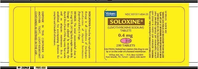 PRINCIPAL DISPLAY PANEL - 0.4 mg Tablet Bottle Label