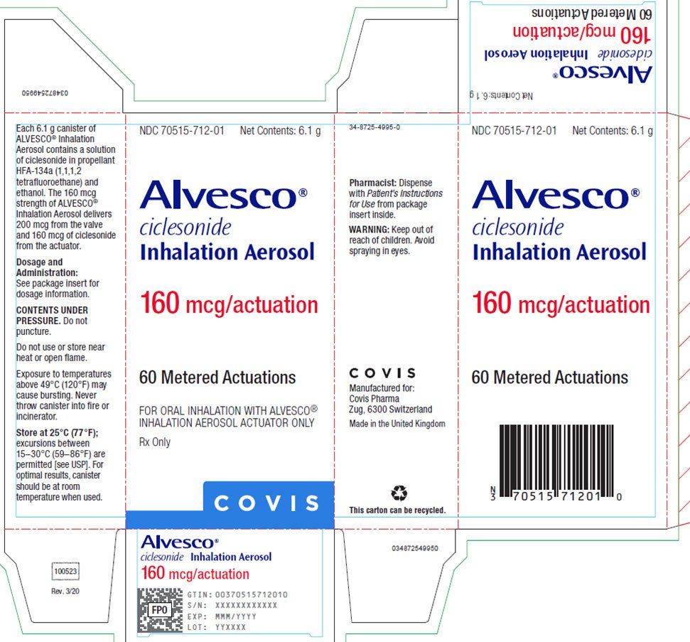 Principal Display Panel - 160 mcg Carton