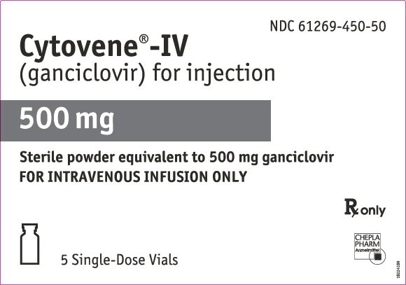 PRINCIPAL DISPLAY PANEL - 500 mg Vial Carton