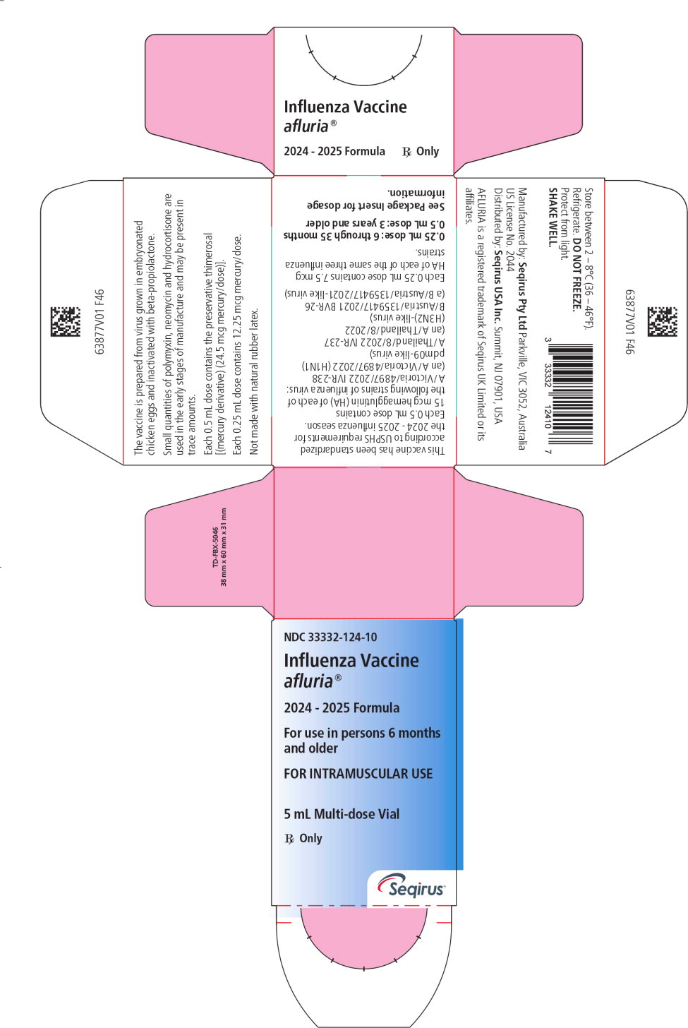 Principal Display Panel – 5 mL Carton Label
