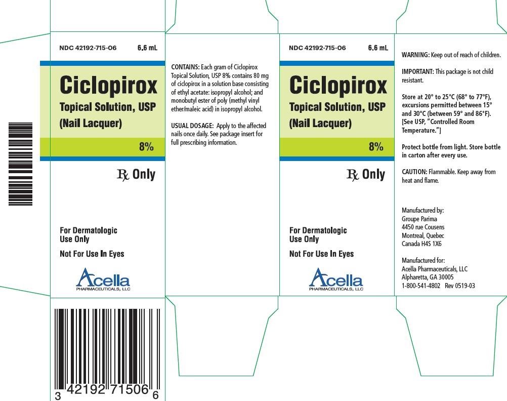 Buy APO-Ciclopirox Nail Lacquer Topical Solution 6.6ml at Health Chemist  Online Pharmacy