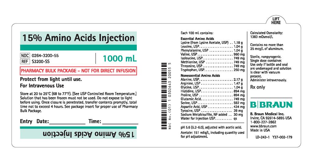 S3200-SS 1000 mL Container Label