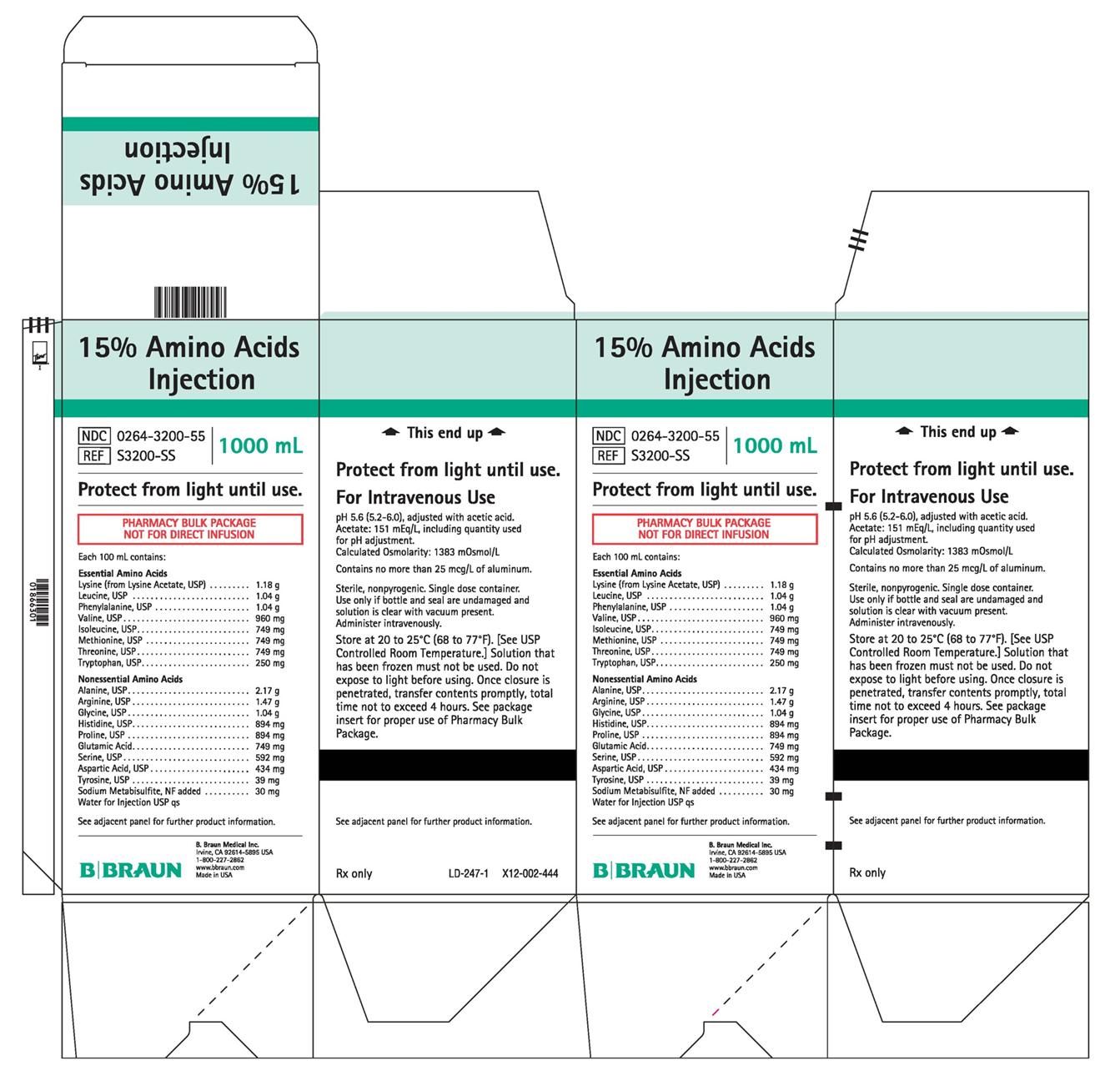 See the package. Amino инъекция. Amino acids solution for intravenous Infusion. Amino acids solution for intravenous Infusion 250 ml. Package Insert.