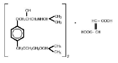 Bisoprolol Fumarate Chemical Structure