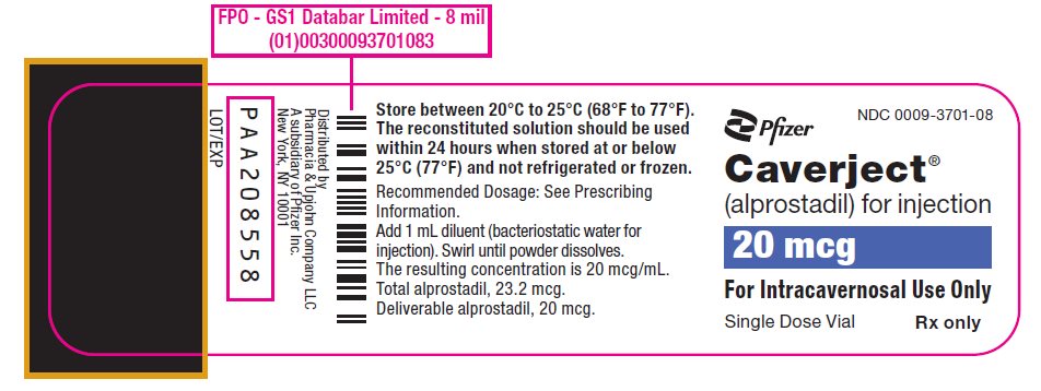 PRINCIPAL DISPLAY PANEL - 20 mcg Vial Label