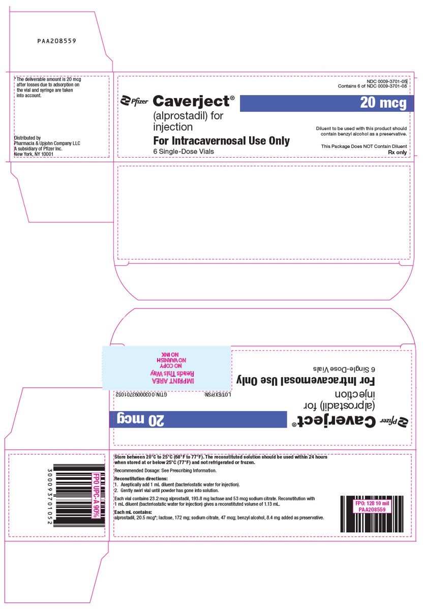 PRINCIPAL DISPLAY PANEL - 20 mcg Vial Package