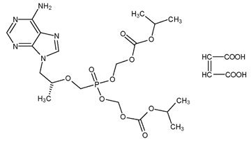 Tenofovir Structural Formula