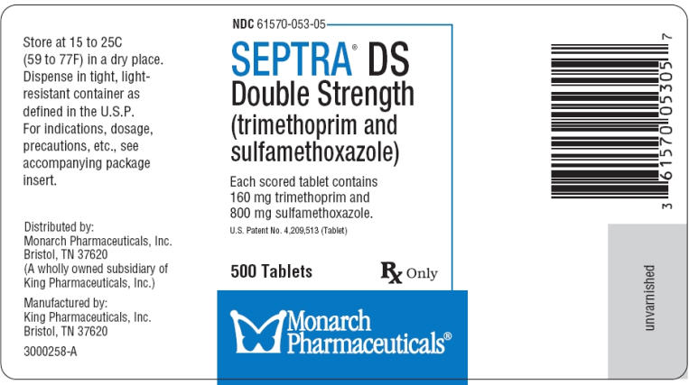 What are Bactrim DS 800 160 tablets?