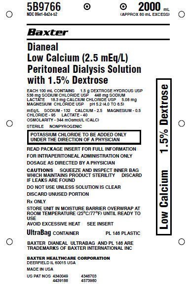 Dianeal Container Label