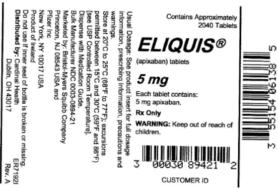 5mg bottle label