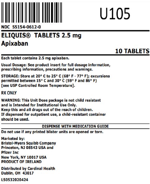 2.5mg bag label