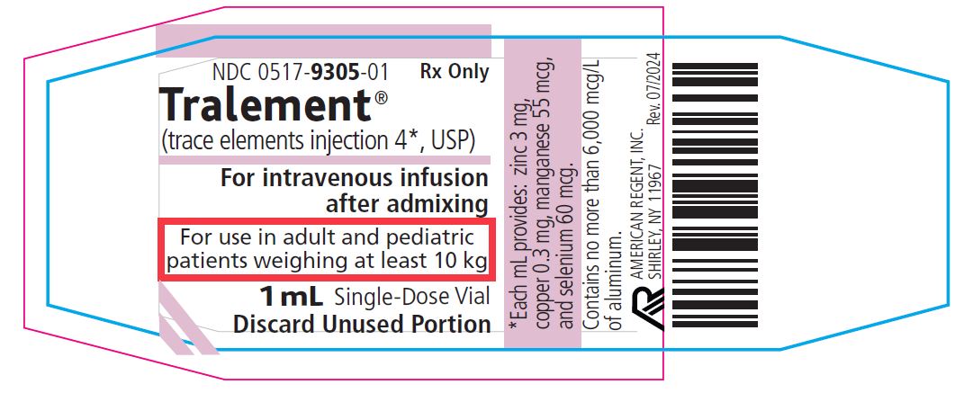 1ml via label tralement