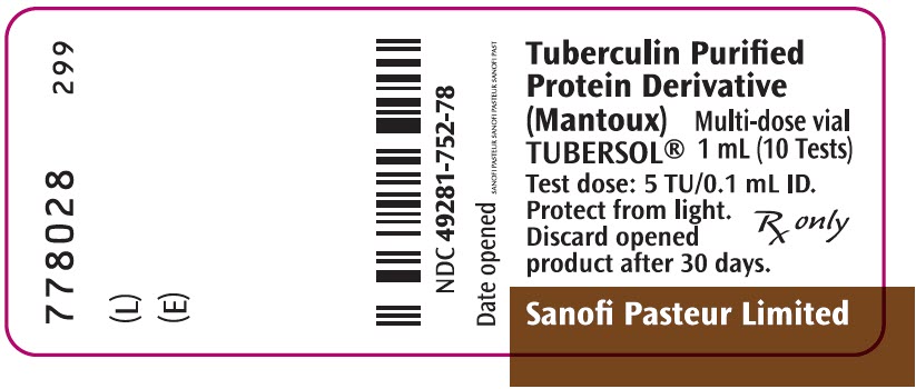 Tubersol - FDA prescribing information, side effects and uses