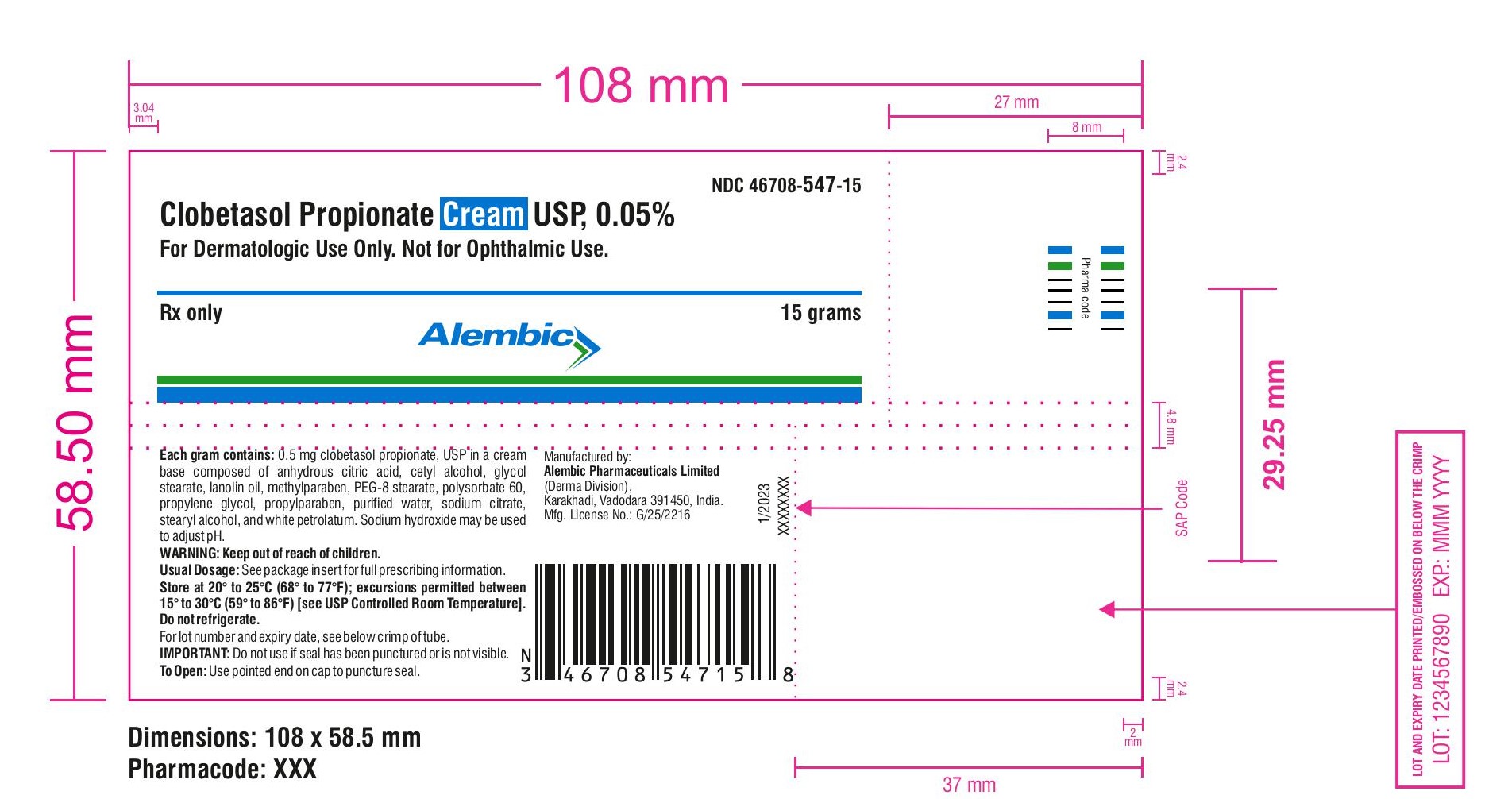 tube label