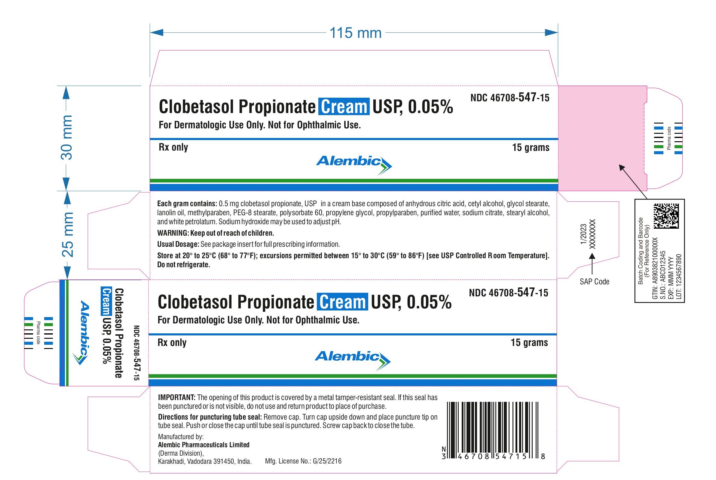 carton label