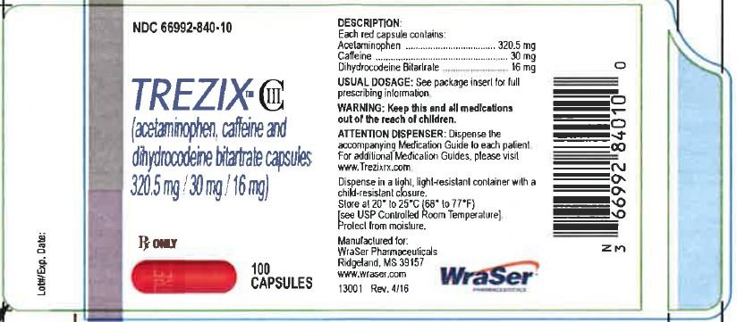 Trezix 100 Count Label