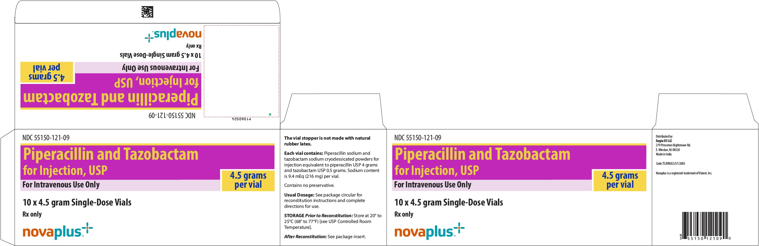 PACKAGE LABEL-PRINCIPAL DISPLAY PANEL - 4.5 grams per vial - Container-Carton (10 Vials)