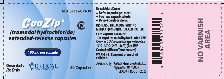 PRINCIPAL DISPLAY PANEL - 100 mg Capsule Bottle Label