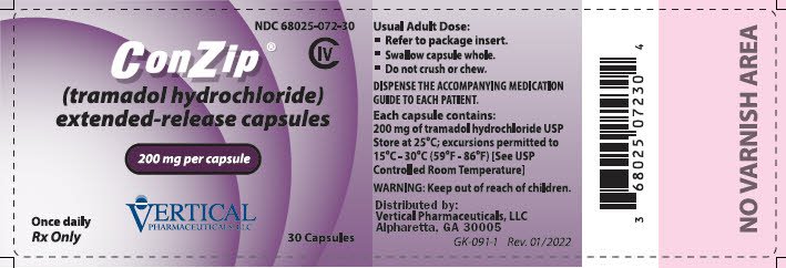 PRINCIPAL DISPLAY PANEL - 200 mg Capsule Bottle Label