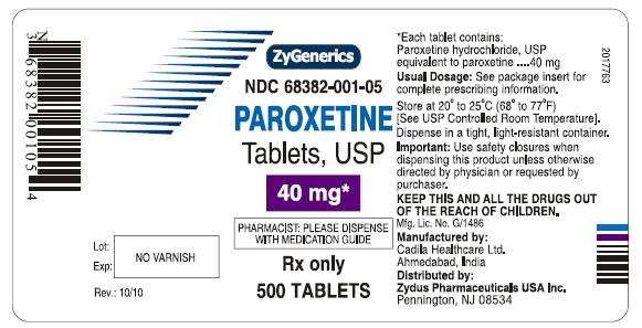 Paroxetine pronunciation