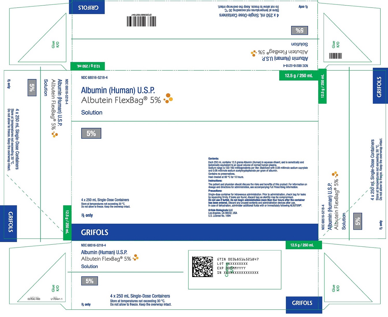 250 mL Carton Label